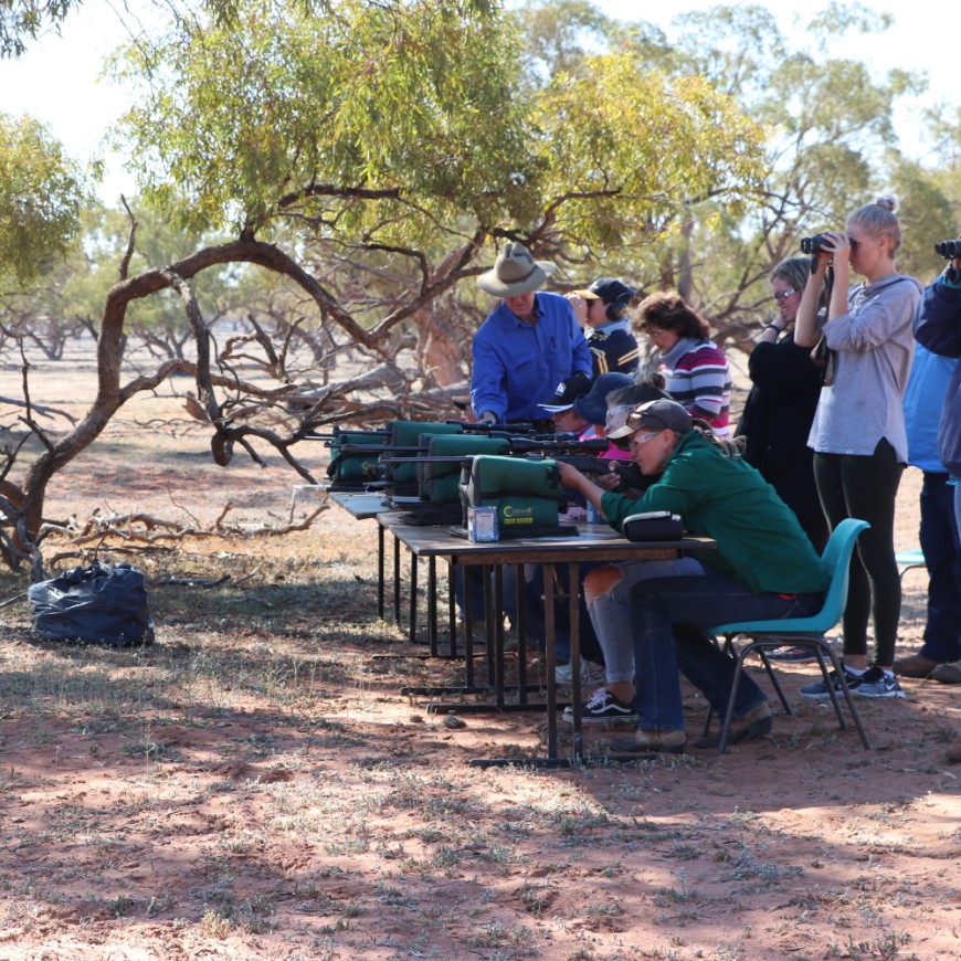 Trained, licences and permits are required for firearms use. Photo: Bruce Duncan.