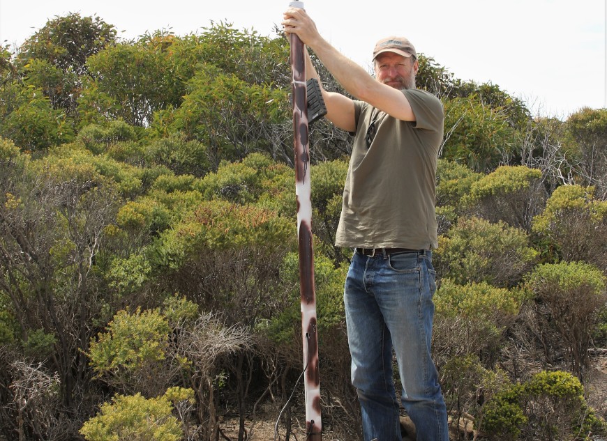 Only an authorised person with required training can operate a Felixer grooming trap. Photo: CISS